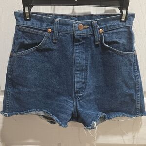 Wrangler Dark Blue Jean Shorts